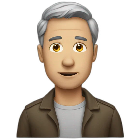 man with no will emoji