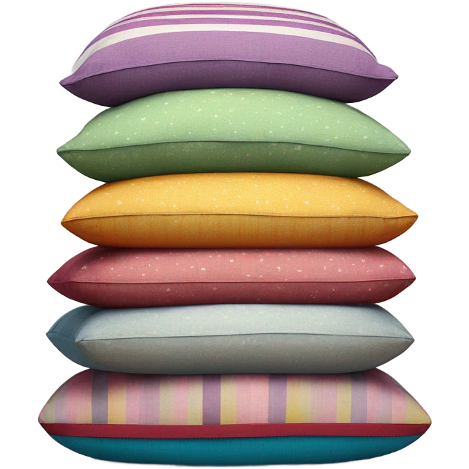 Giant fort of pillows emoji