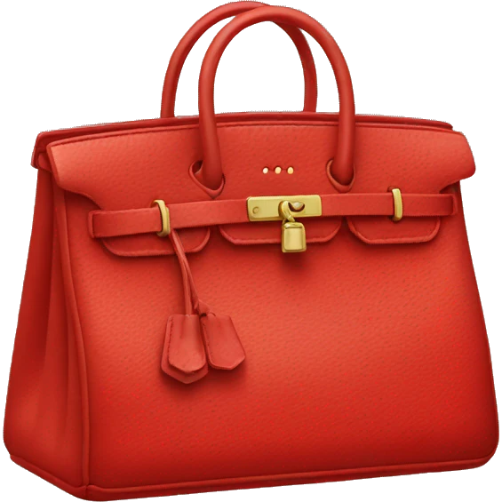 Birkin bag red emoji