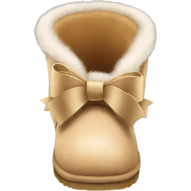 Uggs with bows emoji