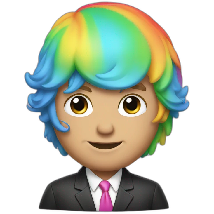 rainbow trump emoji