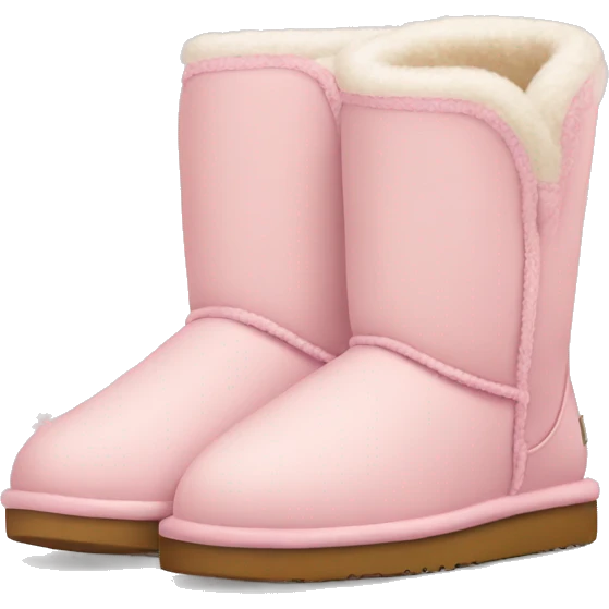 light pink uggs emoji