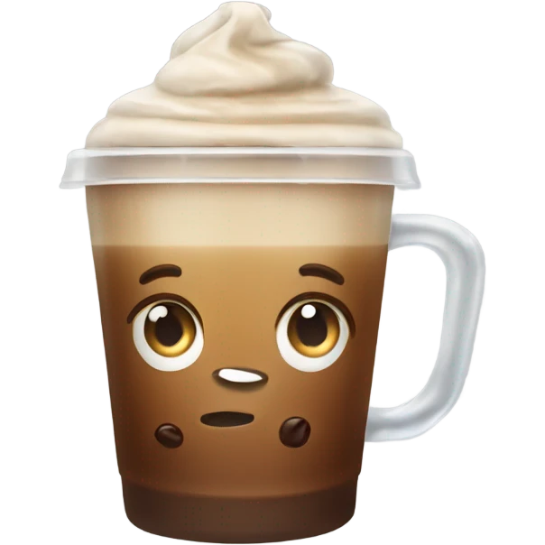 iced coffee emoji