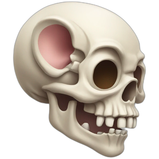 skull emoji but with rat emoji