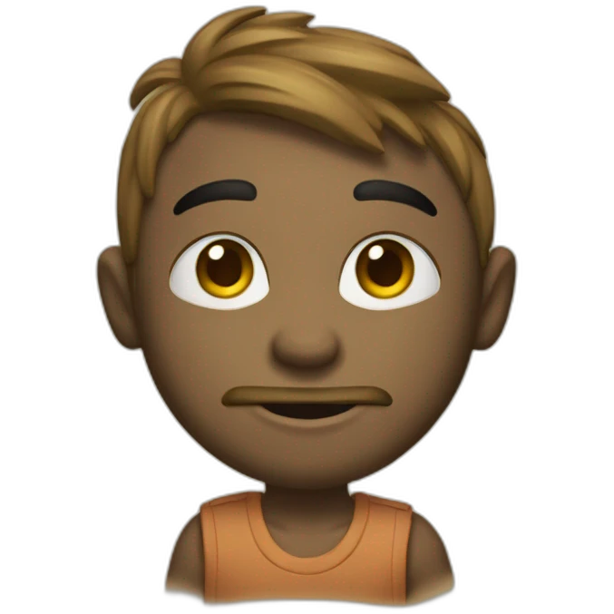 Sabado estampado emoji