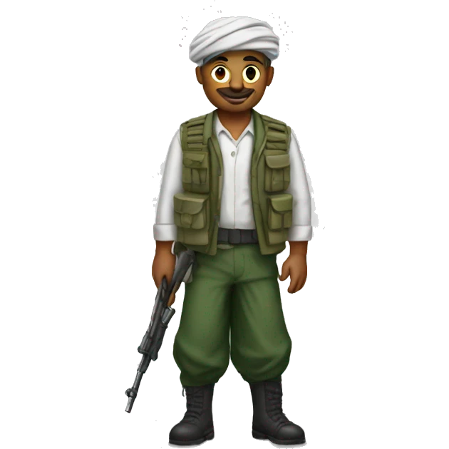 palestine freedom fighter emoji
