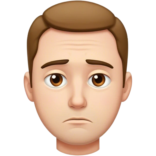 Sad husband emoji