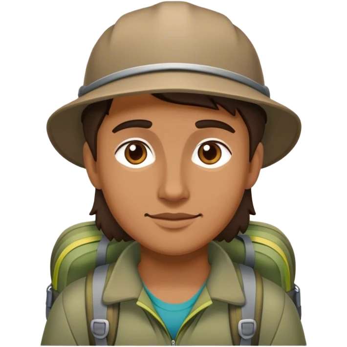 Hiker emoji