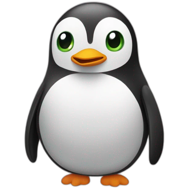 Quiero un pingüino disfrazado de sapo  emoji