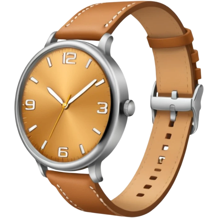 A hand with a watch emoji