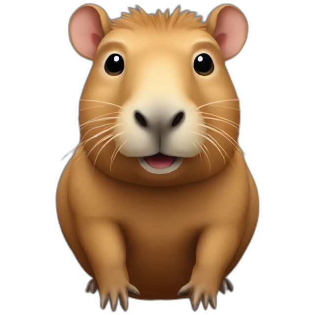 Capibara 1vec la tête de Zemour emoji
