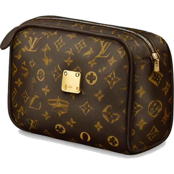 Louis Vuitton cosmetic bag  emoji