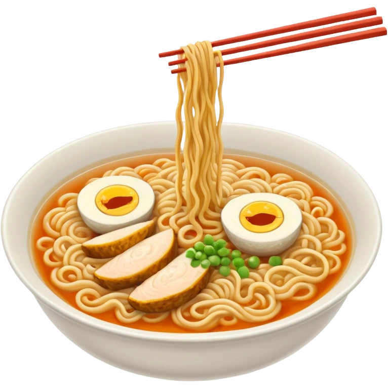 fideos ramen sin sopa emoji