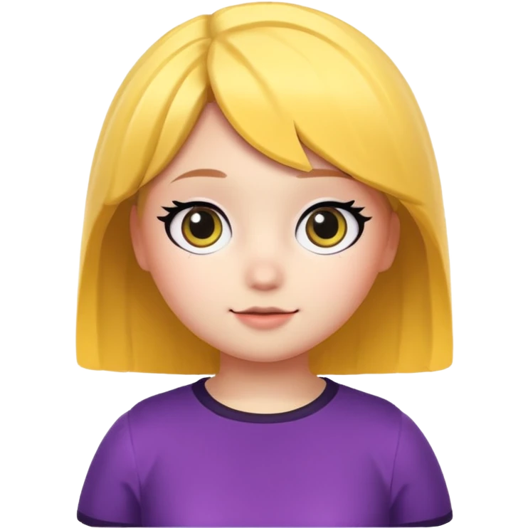 roblox gacha character, cute, round face, simple features, bright colors emoji
