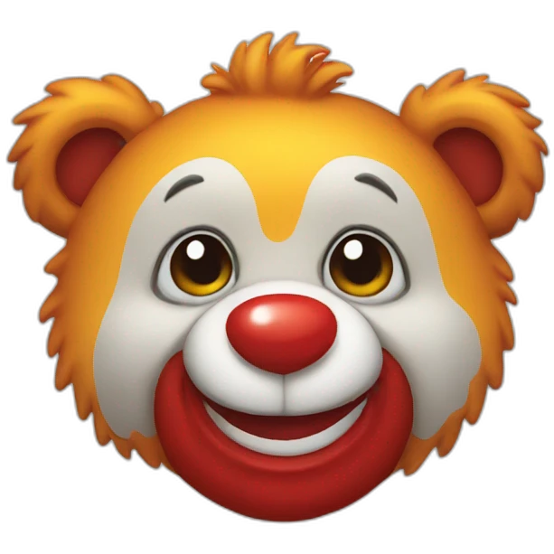 clown bear emoji