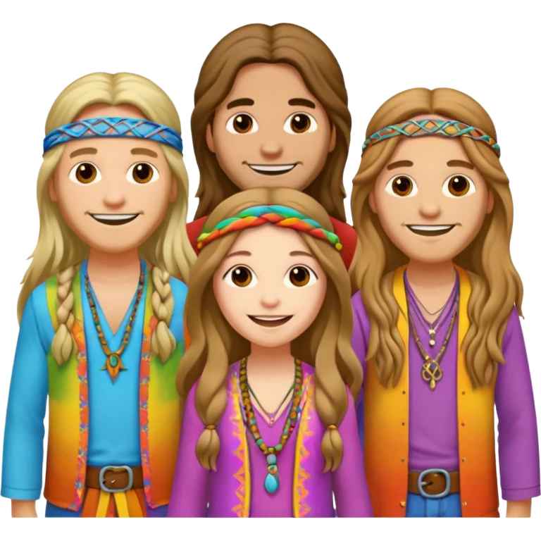 hippies emoji