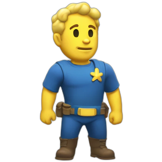 Vault boy fallou bubble head emoji