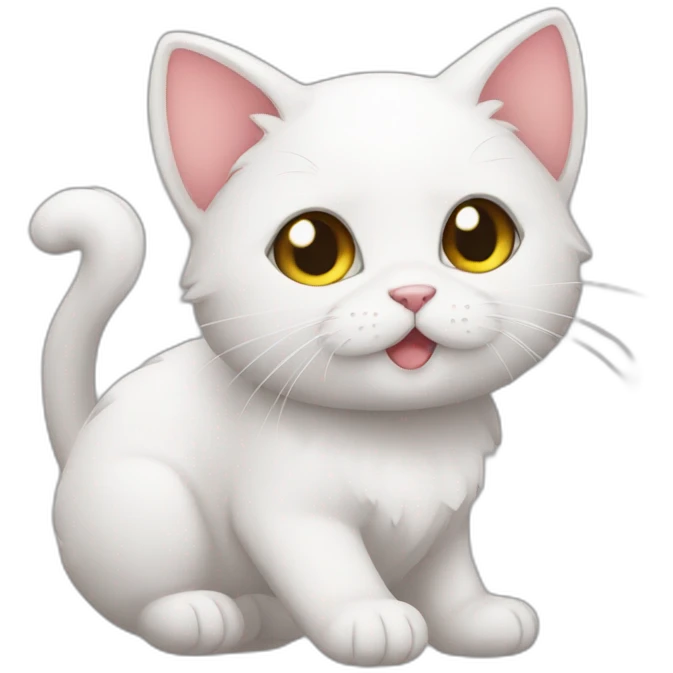 anime kitten emoji