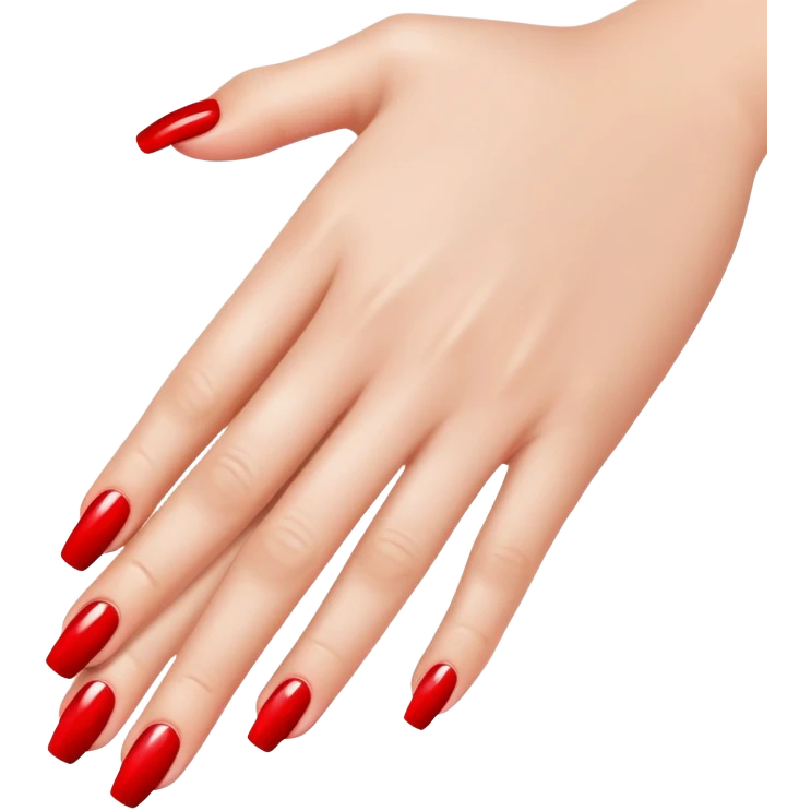 Painting nails emoji