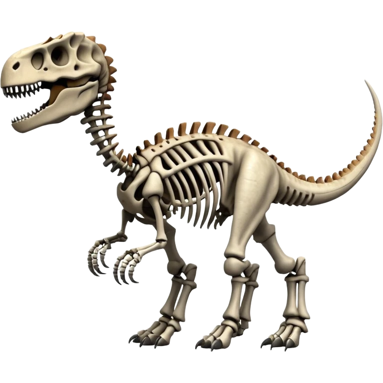 a huge dinosaur skeleton 🦕 emoji