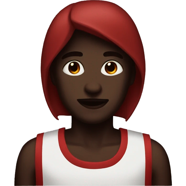 Dark red aesthetic emoji