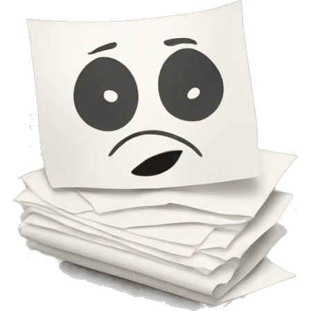 Stapel Papier emoji