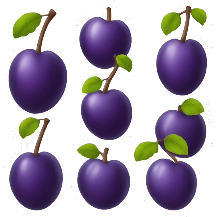plum emoji