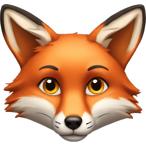 Red fox emoji