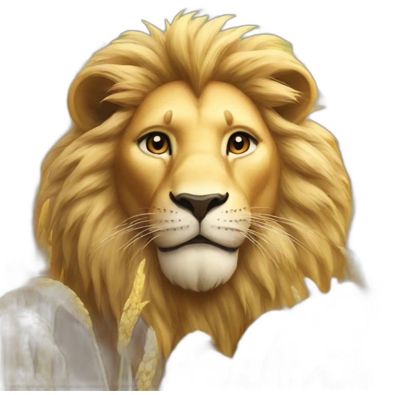 lion-with-millet emoji