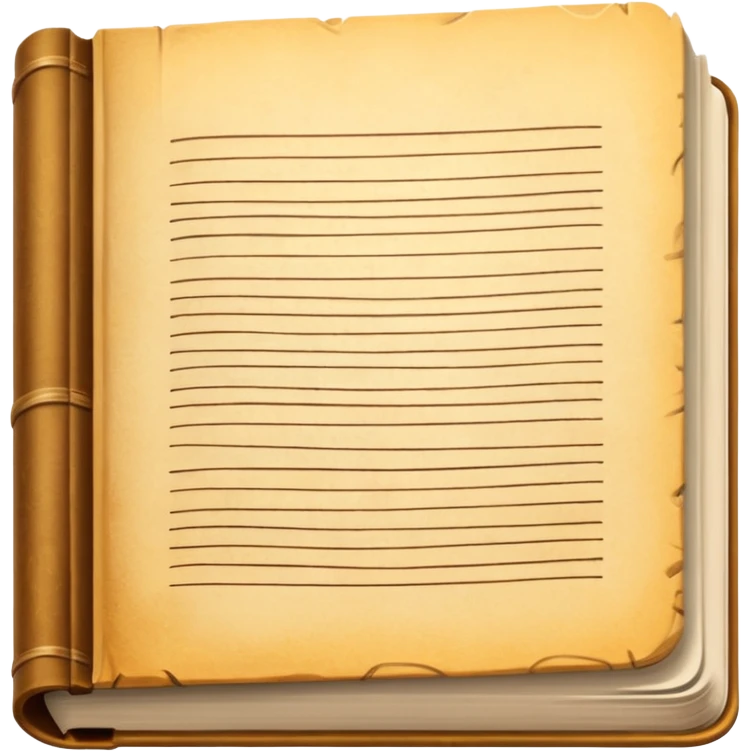 WRITTEN PAPER BOOK emoji