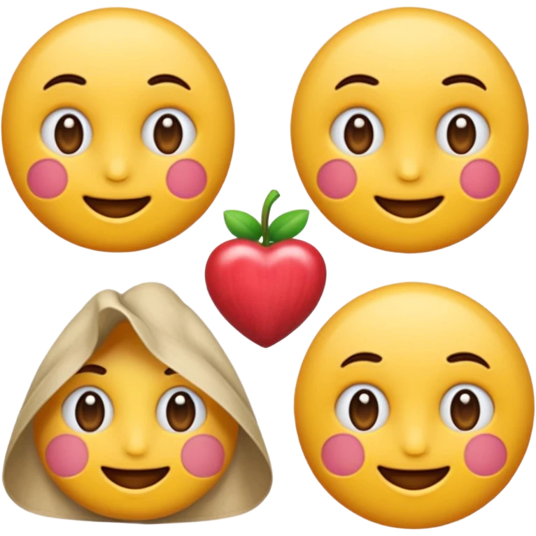 Бантики розовые emoji