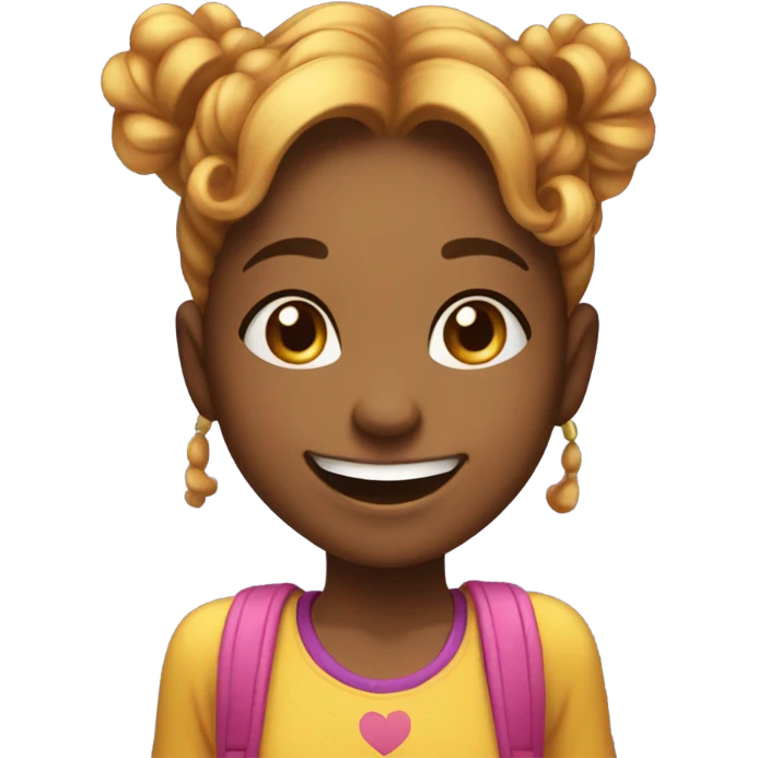 Happy girl emoji