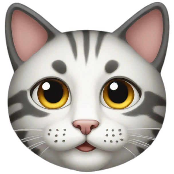 Half cat emoji