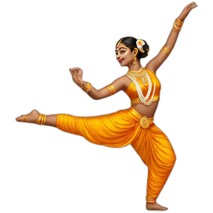 Bharathanatyam Dancer emoji
