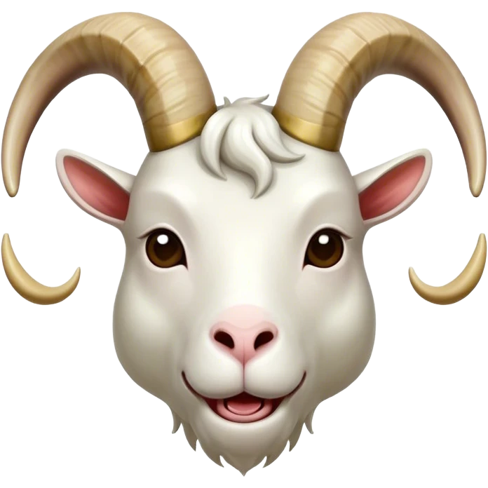 goat horn only emoji