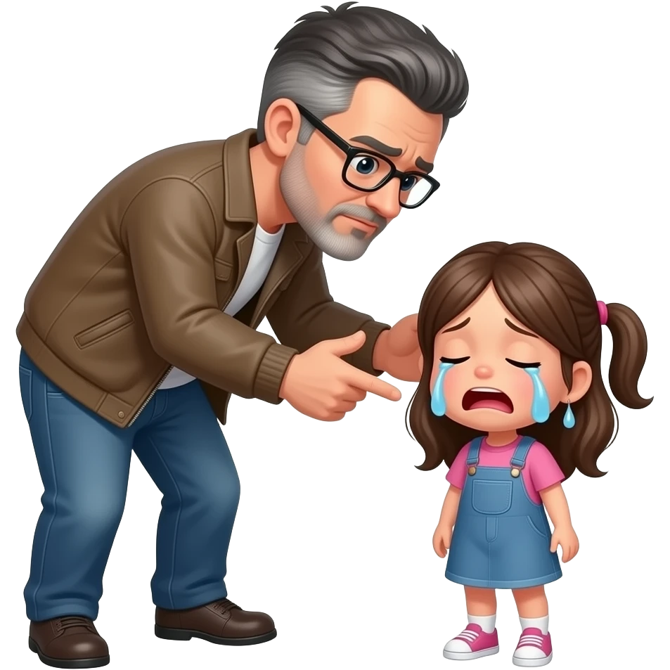 Fais un pédophile qui encule une enfant qui pleure emoji