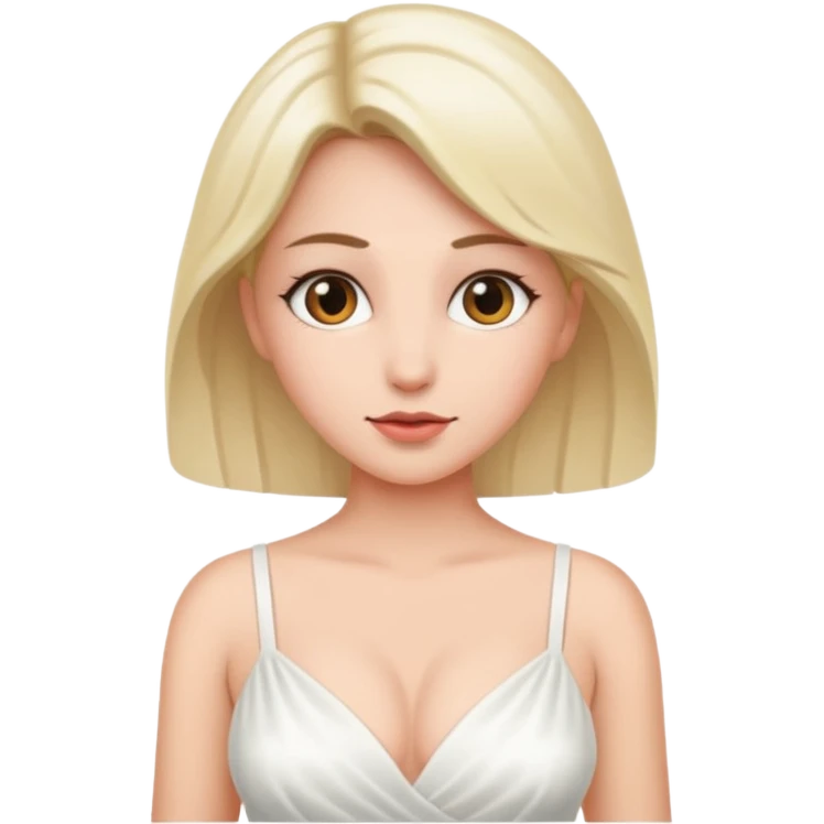 A woman's breasts emoji
