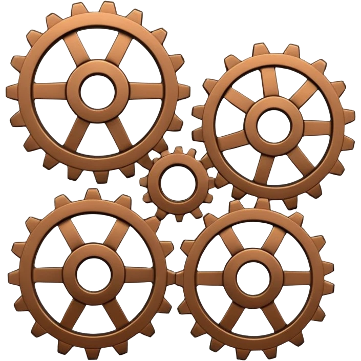 cog wheels emoji