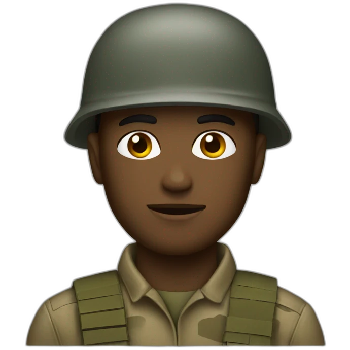 soldier emoji