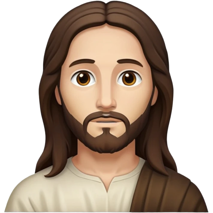 an expensive framed picture of the savior of the world (jesus christ) emoji