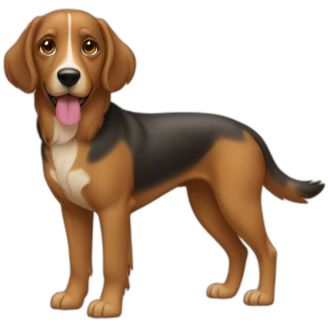 Race de chien Berge australienne emoji