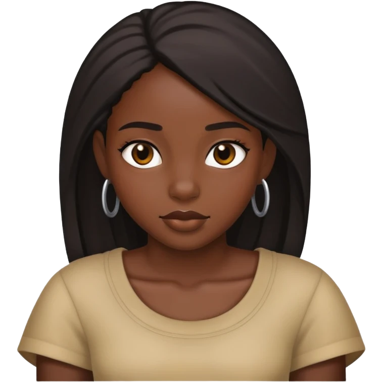 black girl emoji