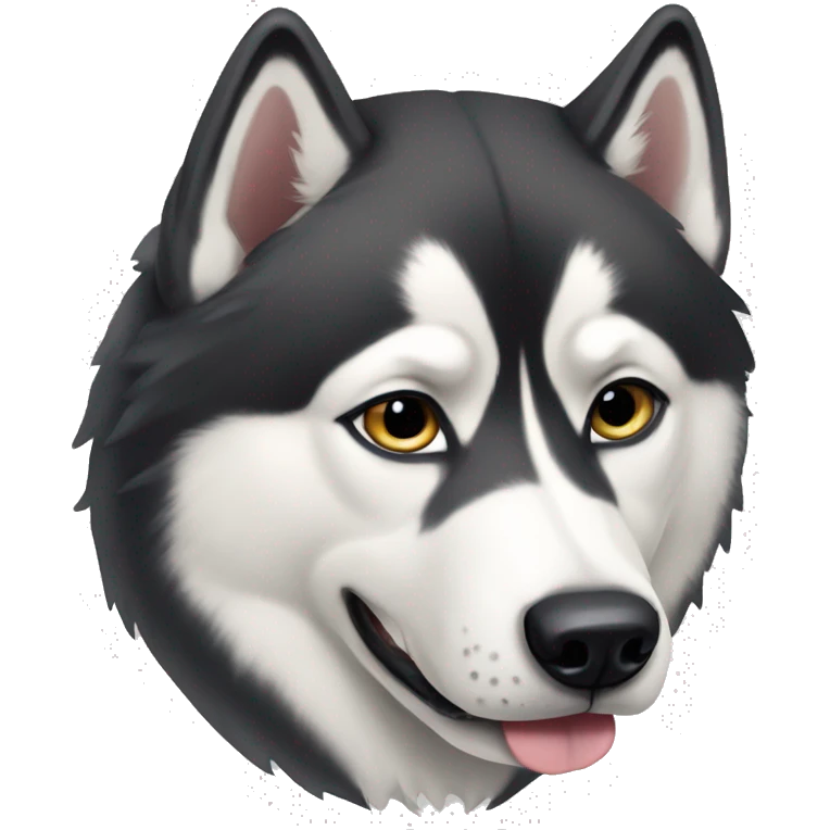 Siberian husky emoji