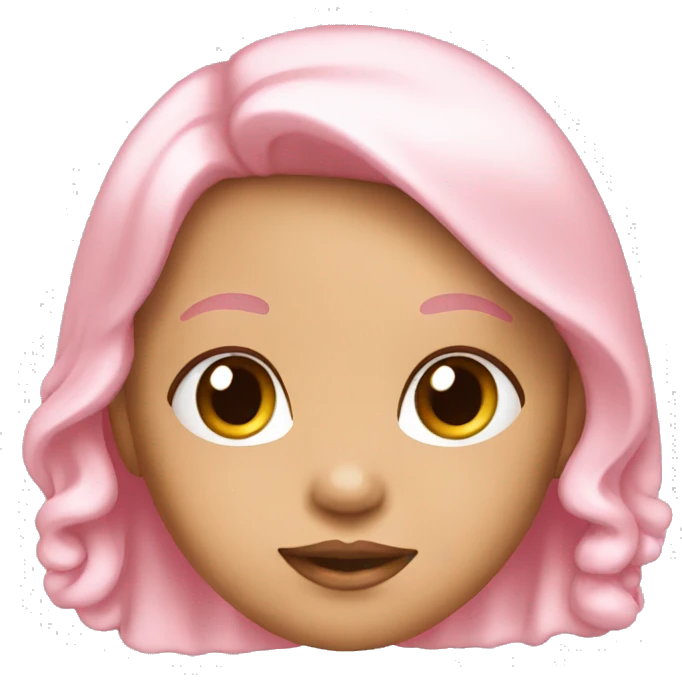 Baby pink emoji