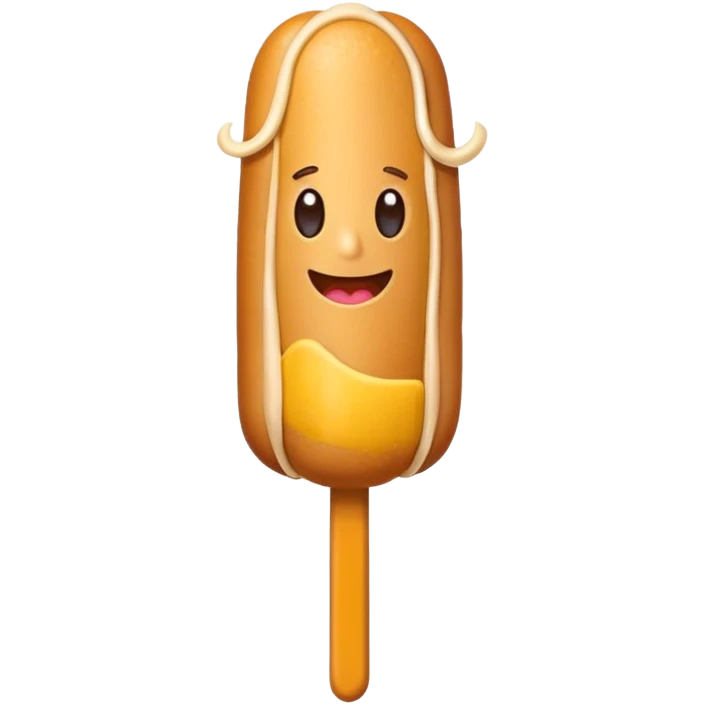 Corndog emoji