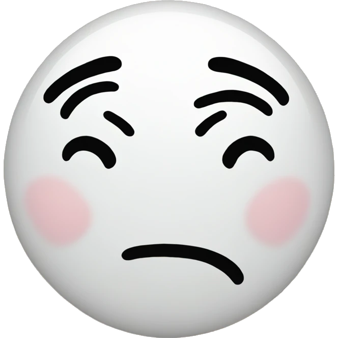 smiley face emoji with bow on the top right side emoji
