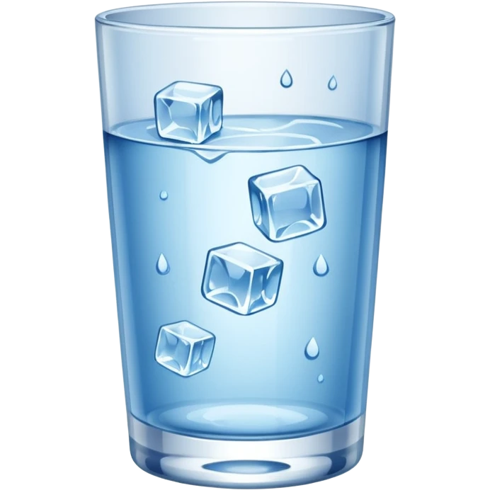 ]glass with water emoji