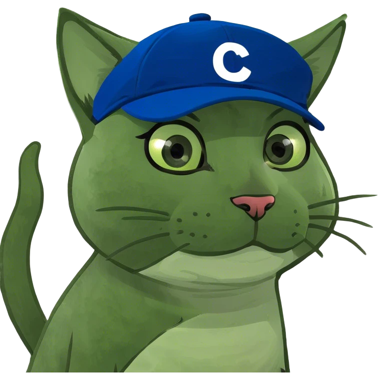 Cat wearing a cap  emoji