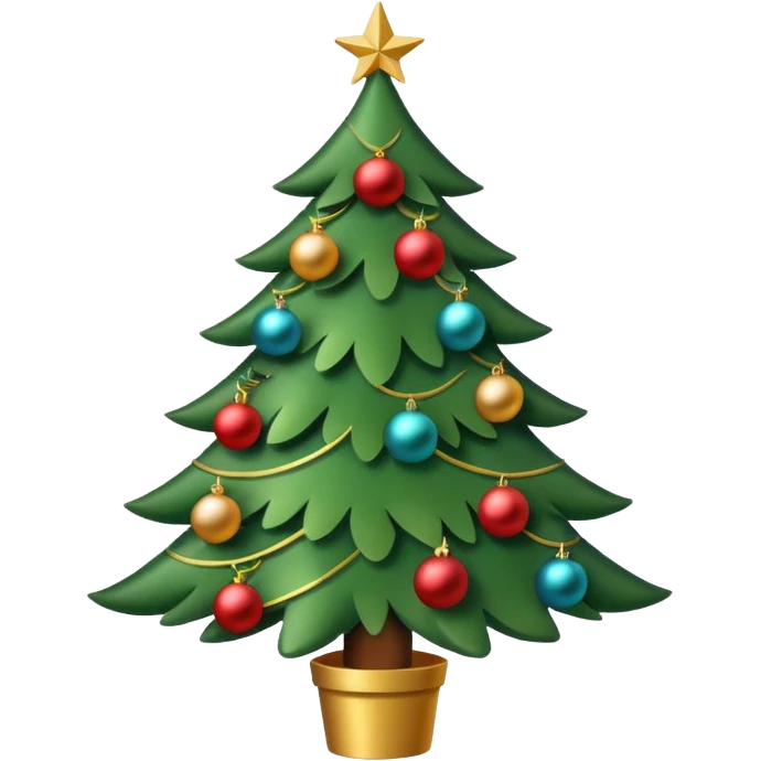 christmas tree emoji