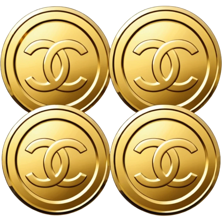 3 chanel coins emoji